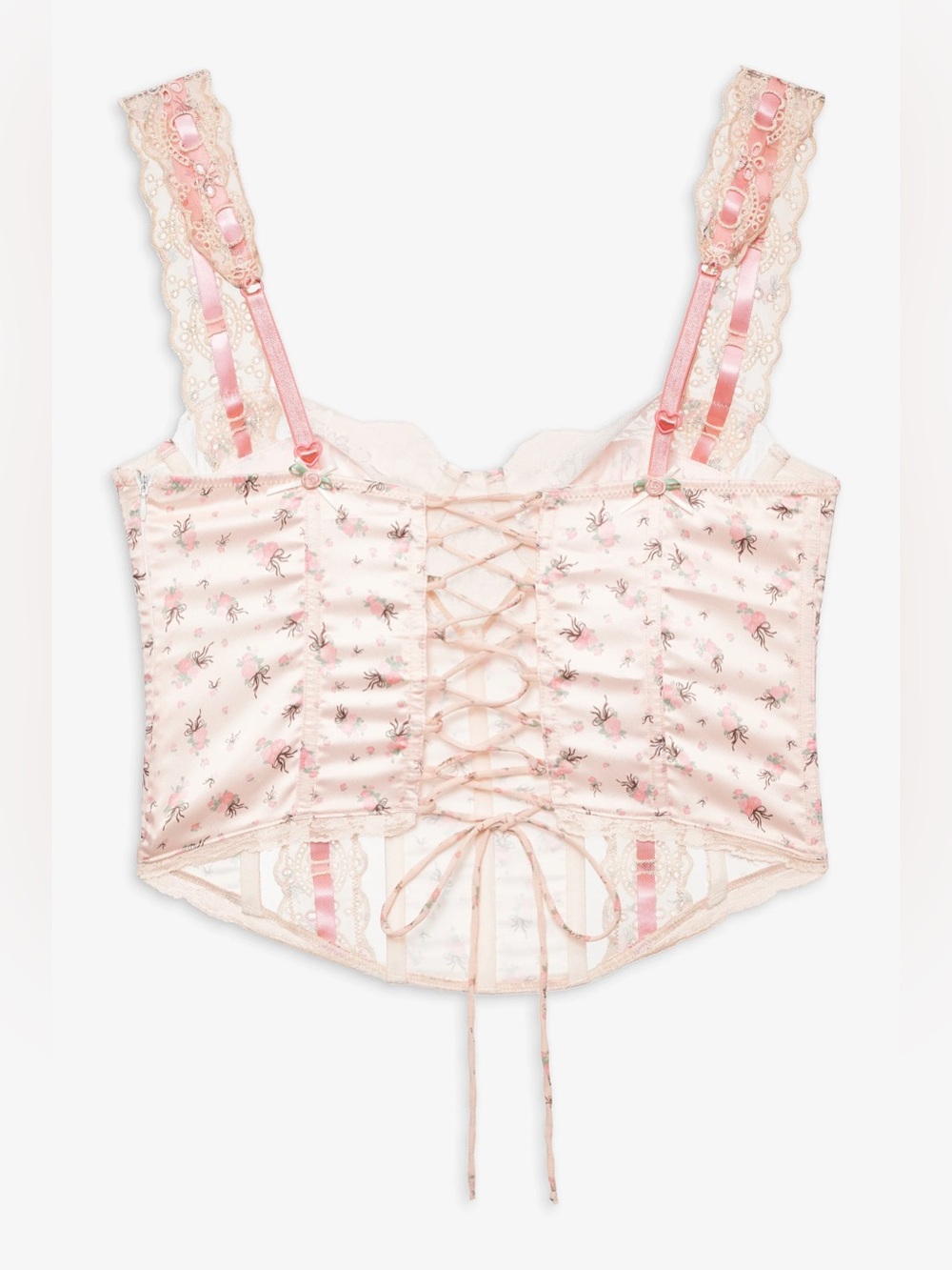 For Love & Lemons Peaches and Cream Bustier - Picture 5 of 7